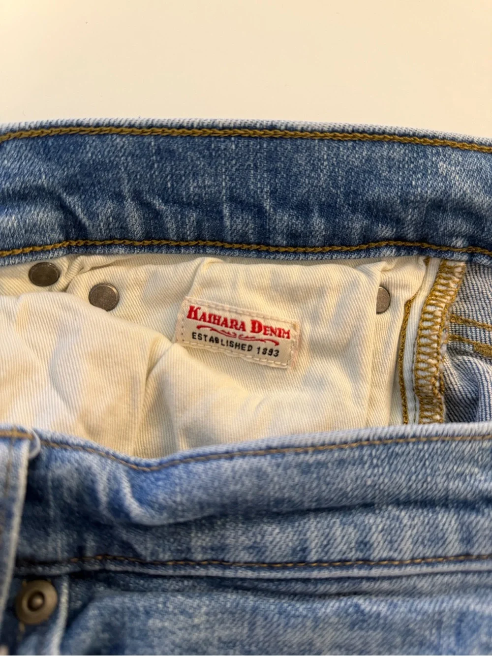 J. Crew Men's  484 Slim Fit Japanese Kaihara Denim Jeans in Size 33 x 30